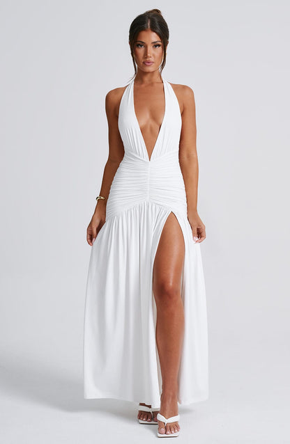 Abito Maxi Melania Bianco