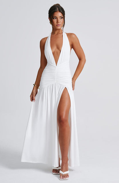 Abito Maxi Melania Bianco