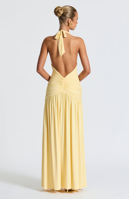 Abito Maxi Melania Limone