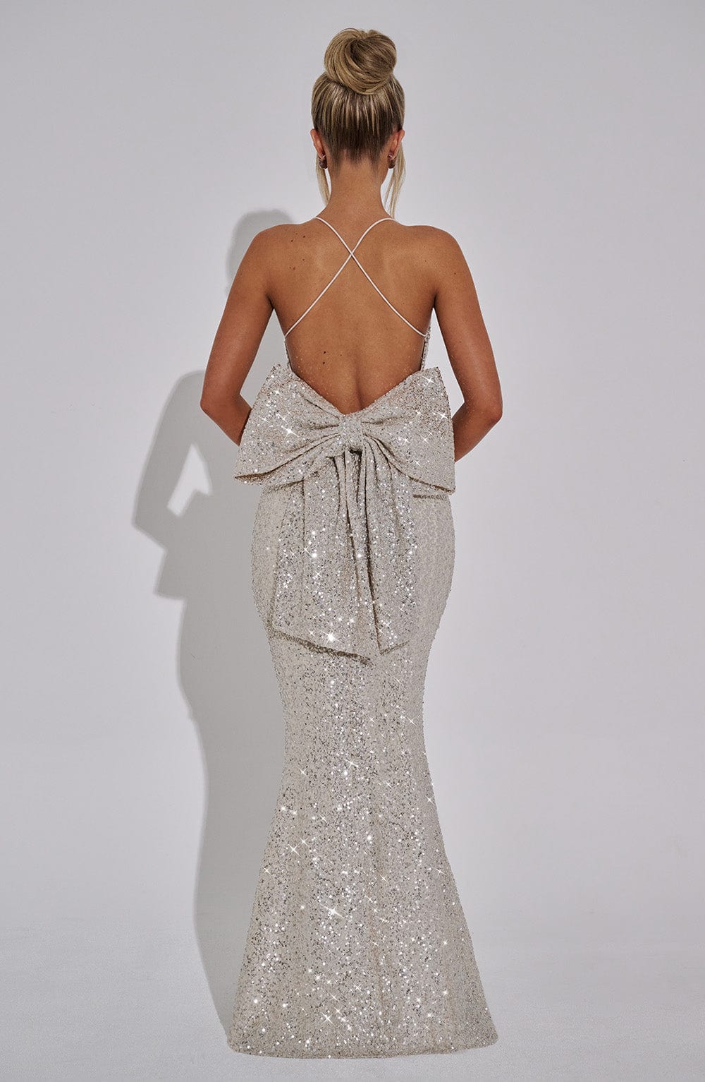 Vestito Meridith Maxi Champagne