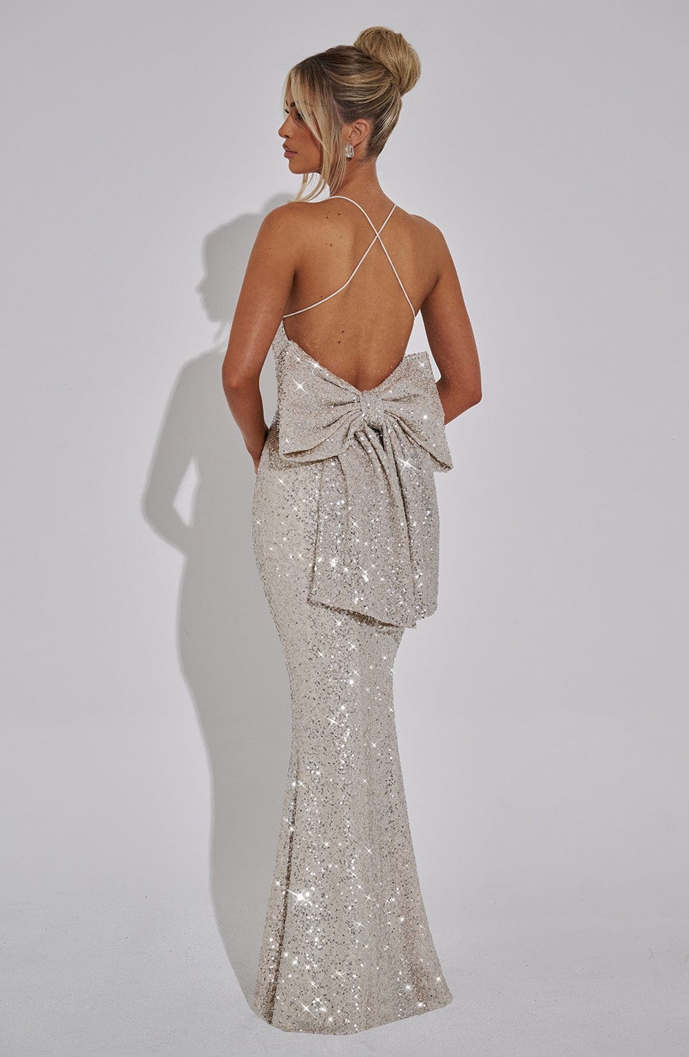 Vestito Meridith Maxi Champagne