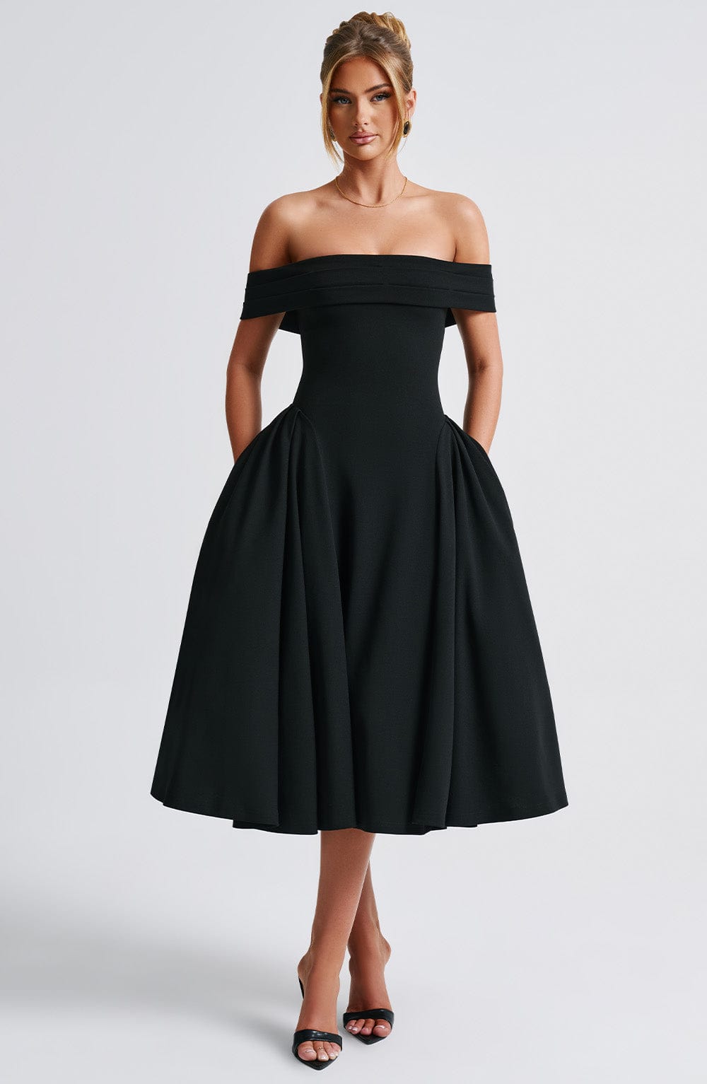 Vestito Midi Miranda Nero