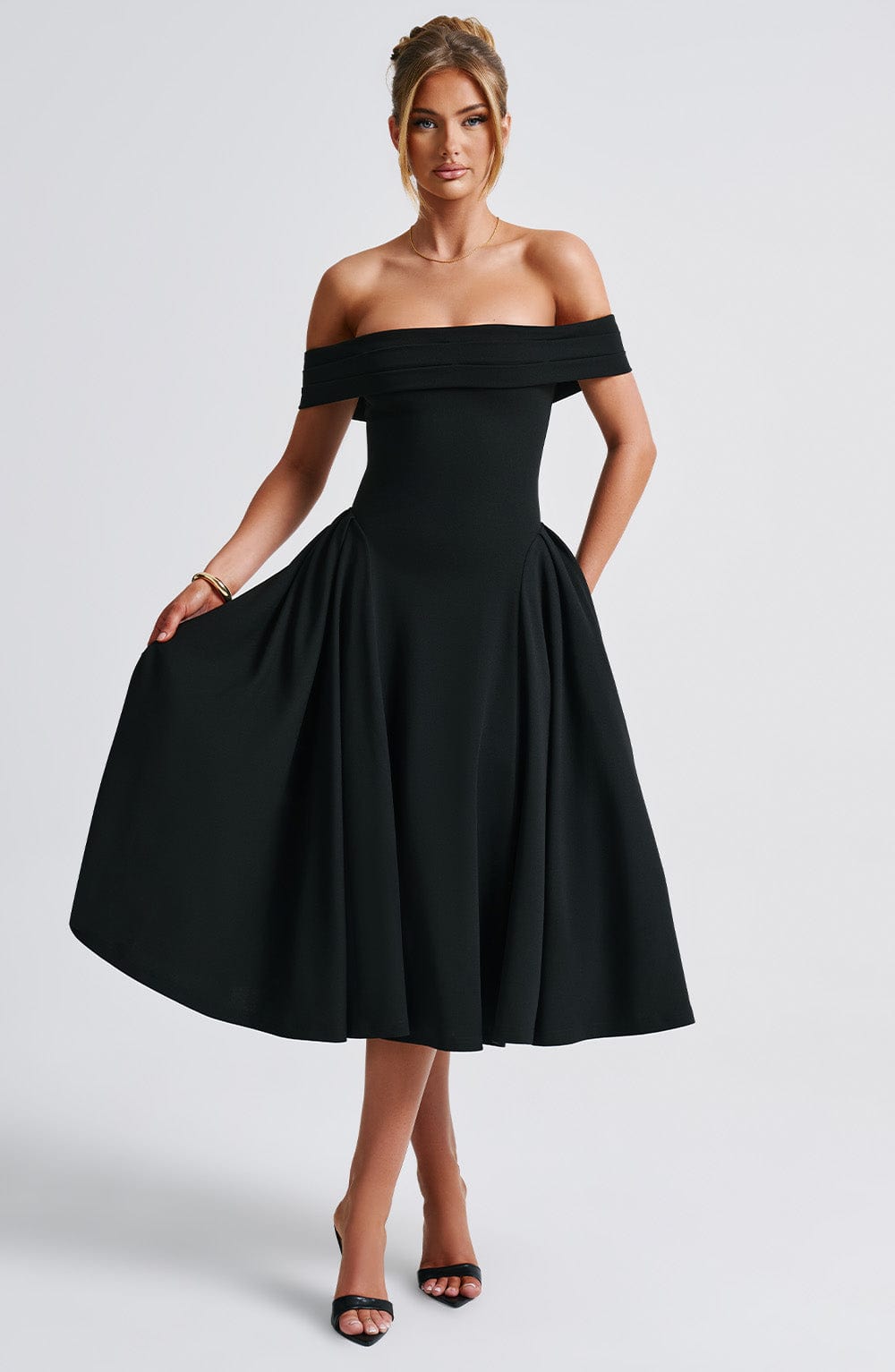 Vestito Midi Miranda Nero