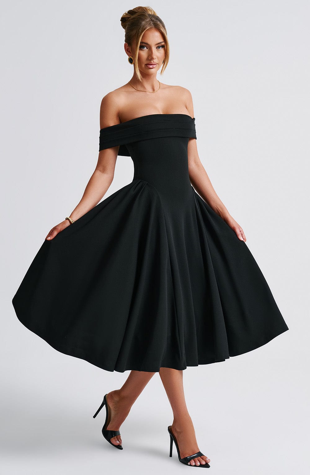 Vestito Midi Miranda Nero