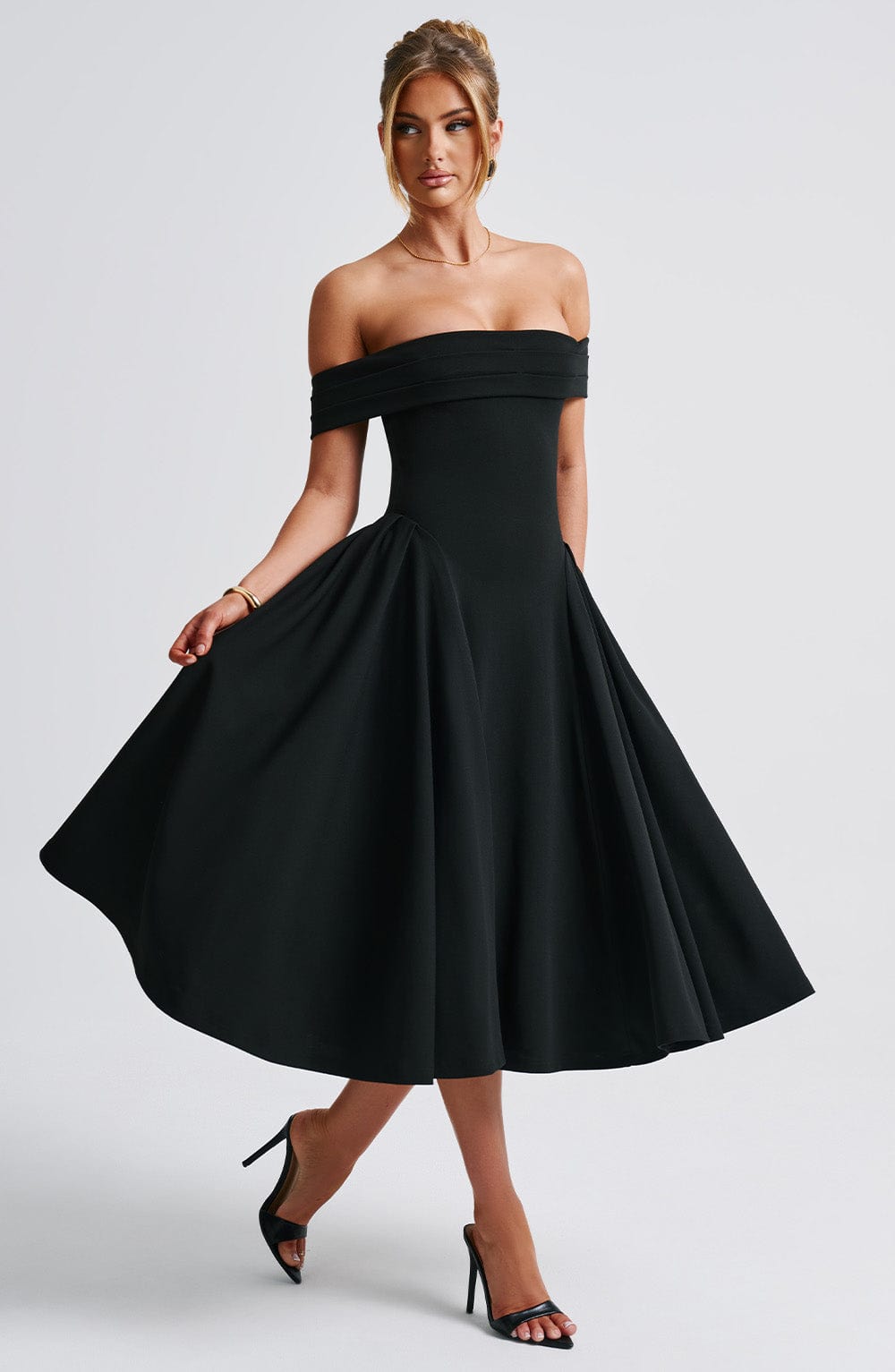 Vestito Midi Miranda Nero