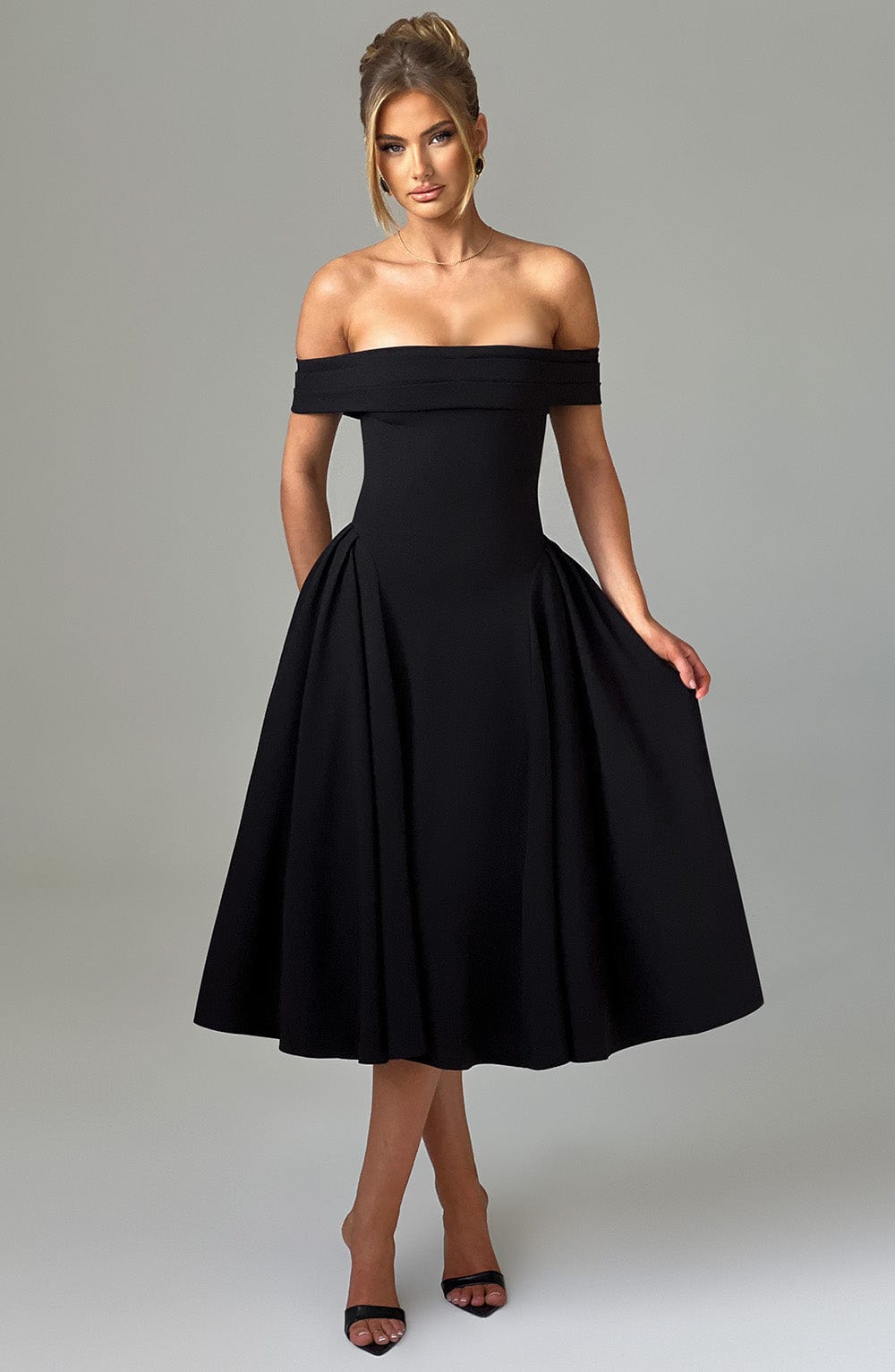 Vestito Midi Miranda Nero