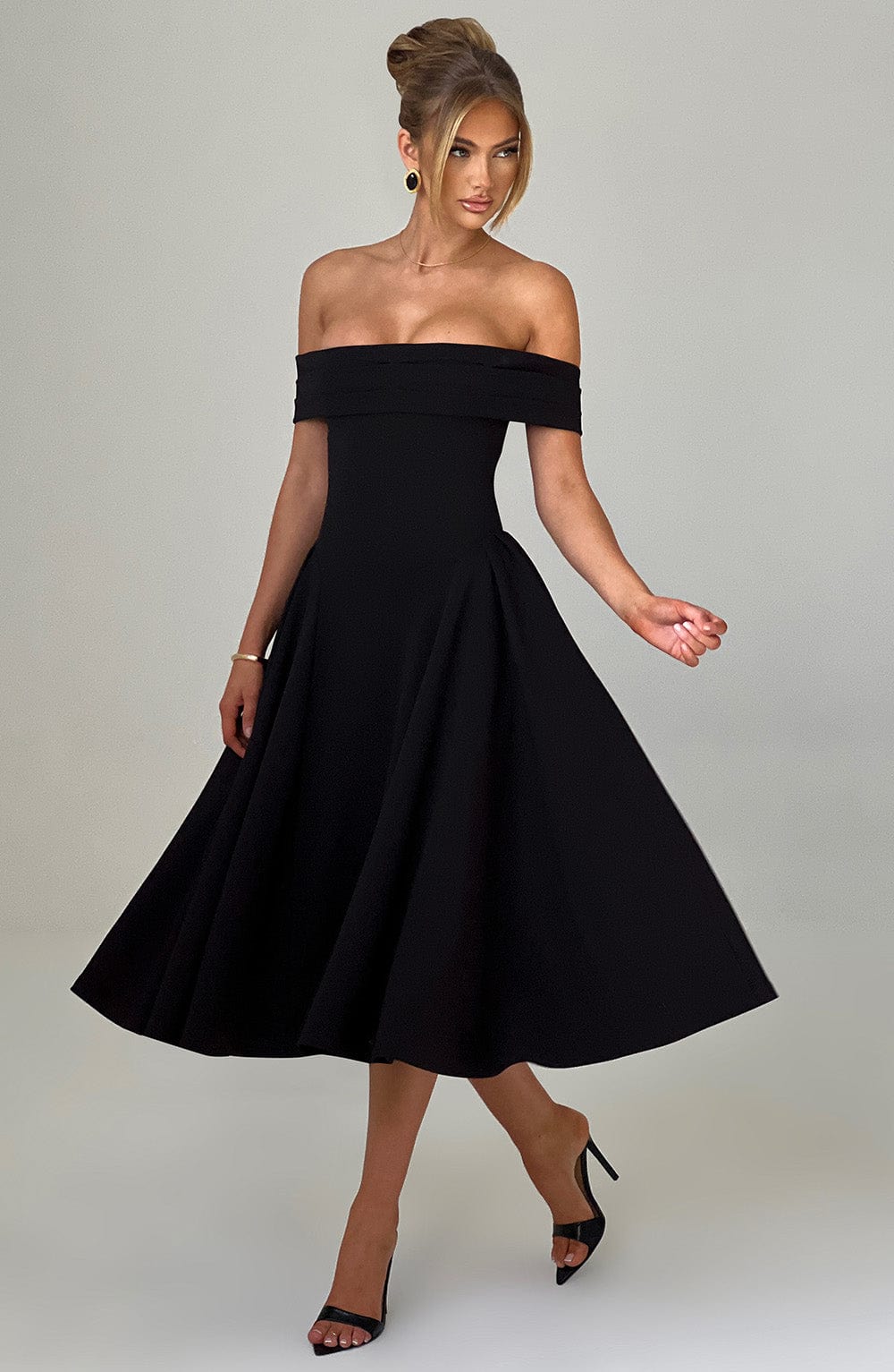 Vestito Midi Miranda Nero