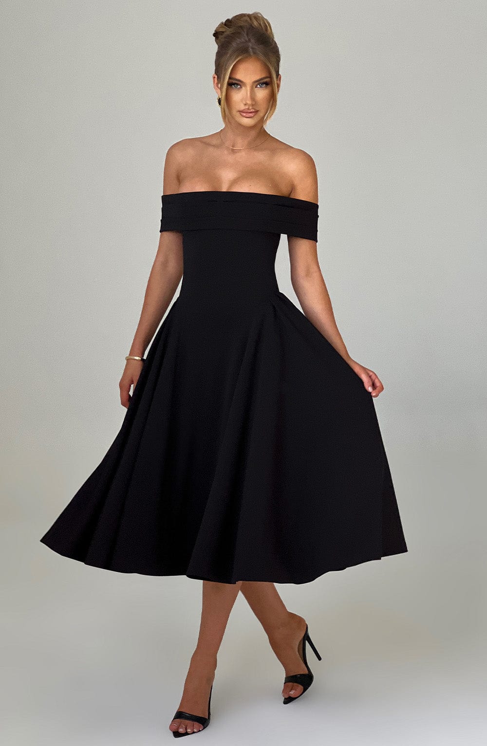 Vestito Midi Miranda Nero