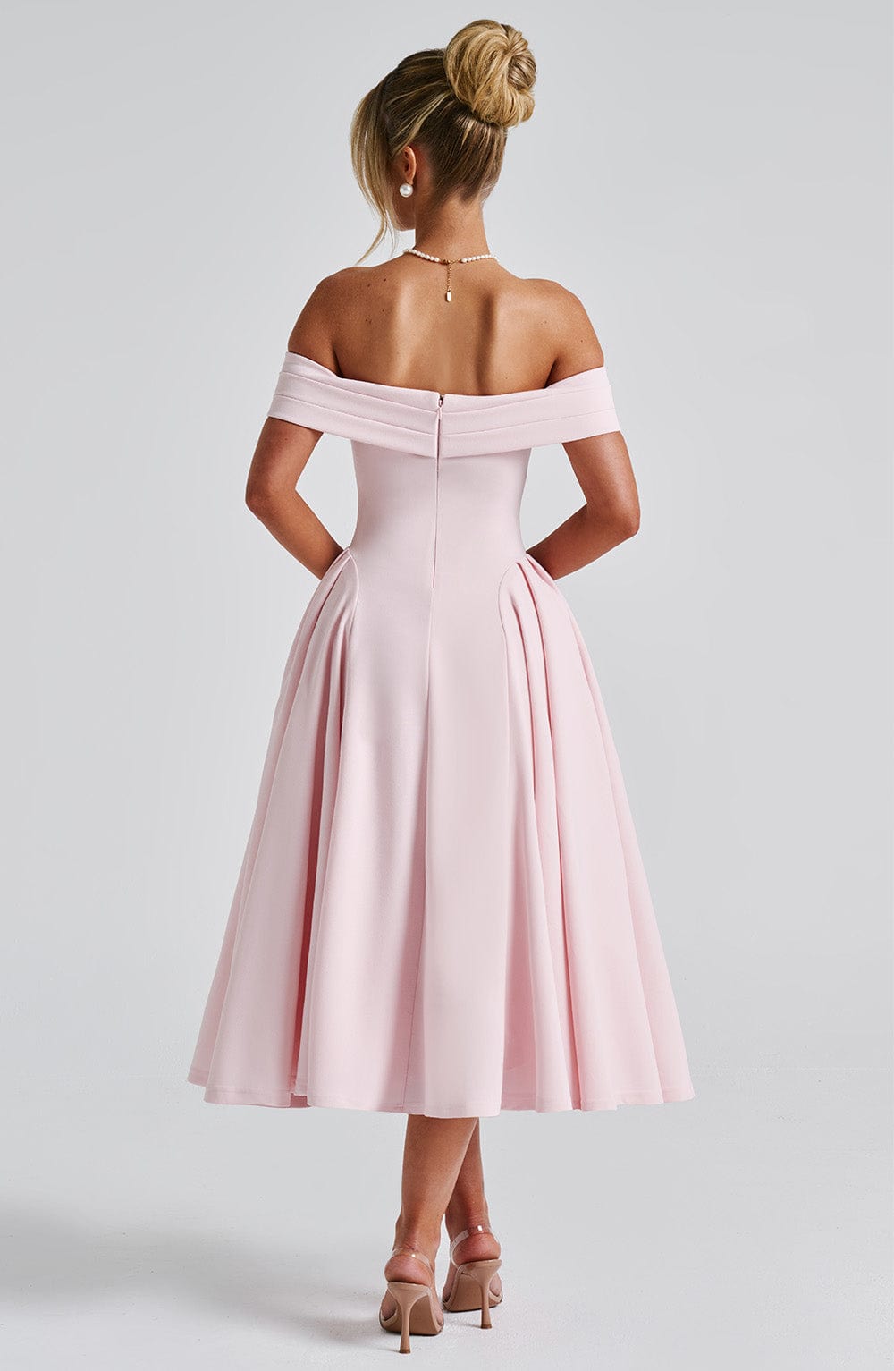 Miranda Midi Dress Blush