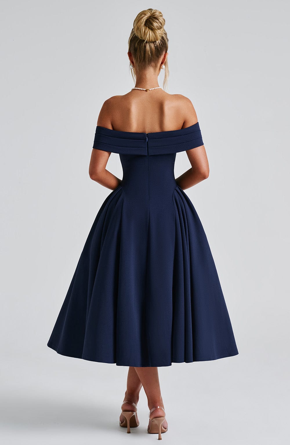 Vestito Midi Miranda Blu Marino
