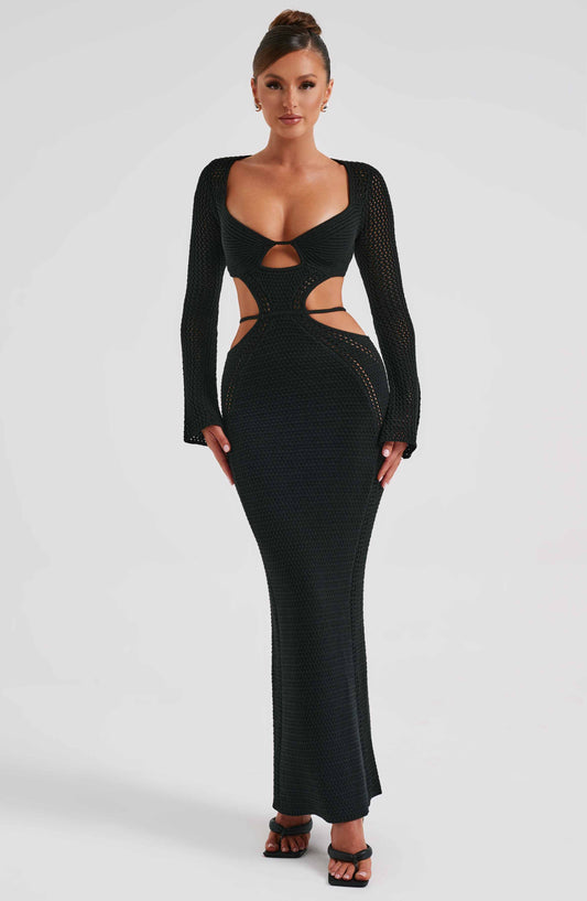Vestito Maxi Nero