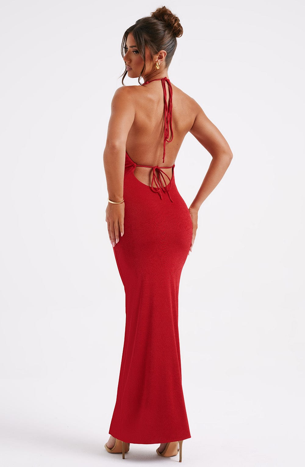 Nala Maxi Dress Rosso