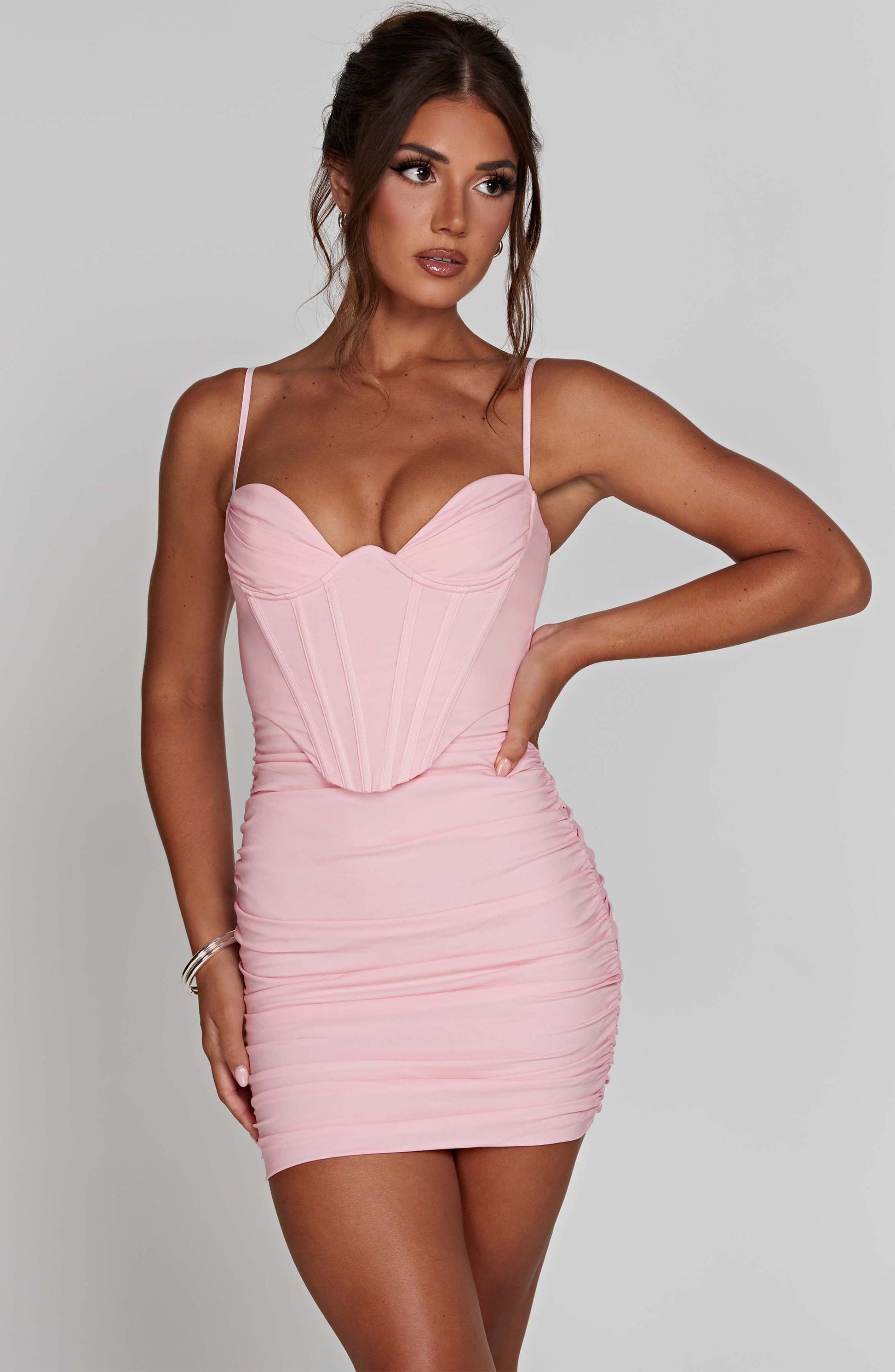 Vestito Mini Nyla Rosa