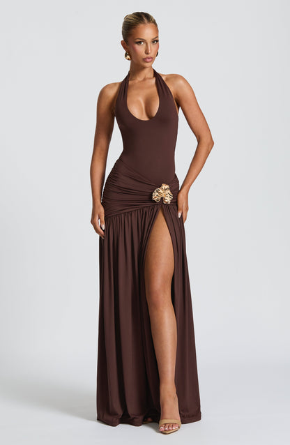 Bodysuit Odele Colore Plum Brown