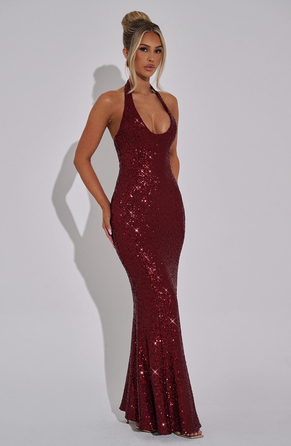 Vestito Maxi Odette - Vino