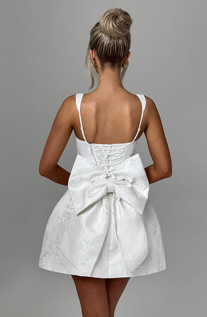 Abito da sera in jacquard