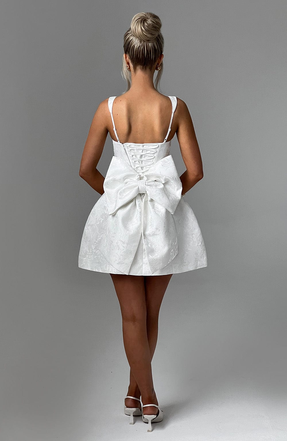 Abito da sera in jacquard