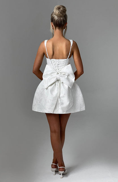 Abito da sera in jacquard