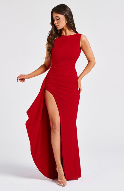 Abito Maxi Pandora Rosso