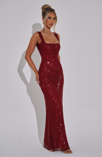 Abito Maxi Petra Vino