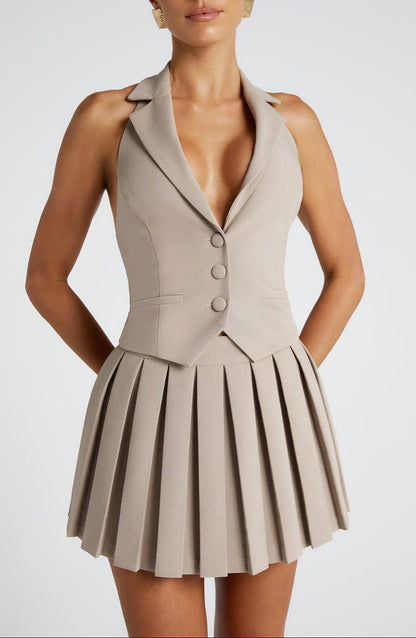 Top Philippa Taupe