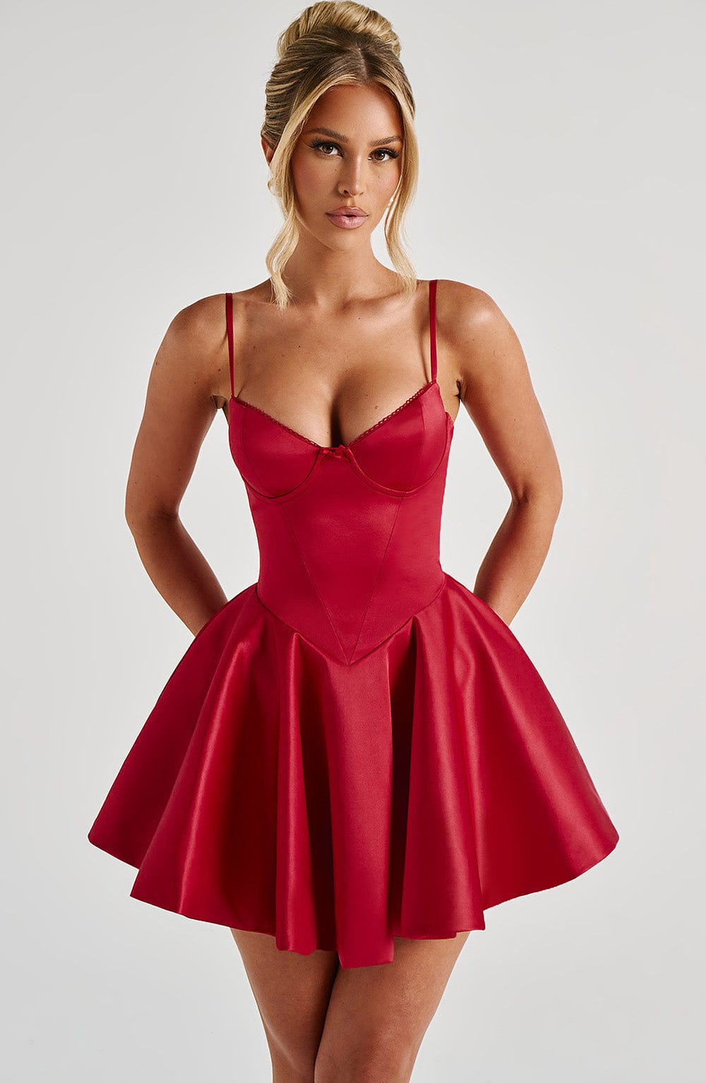 Abito Mini Poppy Rosso