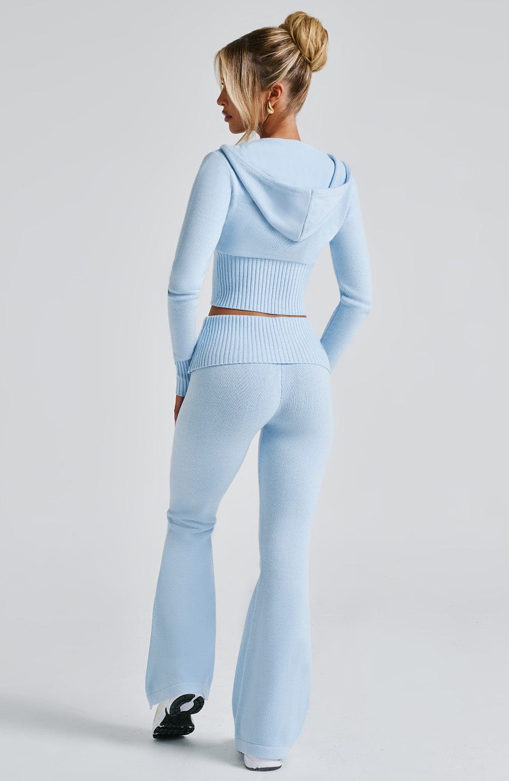 Pantaloni Portia di lana - Azzurro Baby