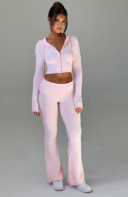 Pantaloni Portia Maglioni Rosa