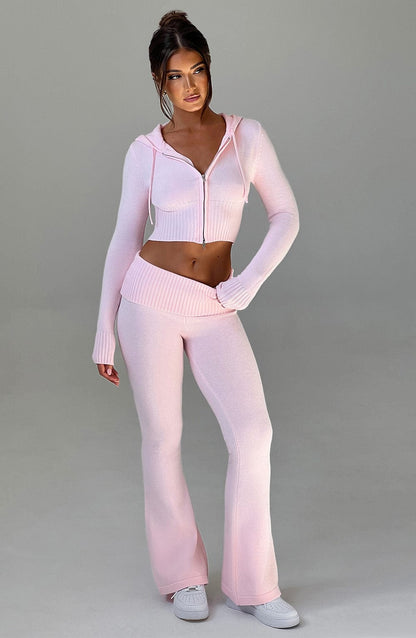 Pantaloni Portia Maglioni Rosa