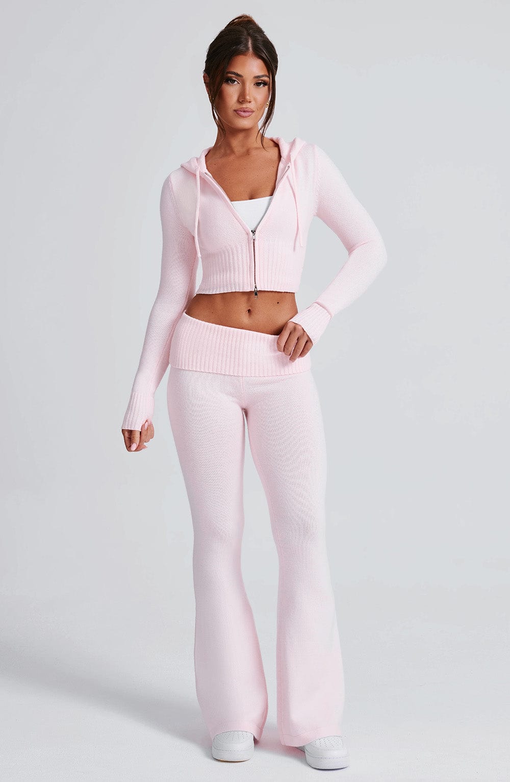 Pantaloni Portia Maglioni Rosa
