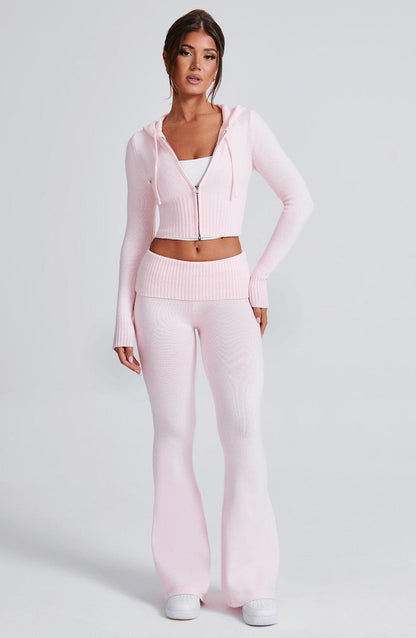 Pantaloni Portia Maglioni Rosa
