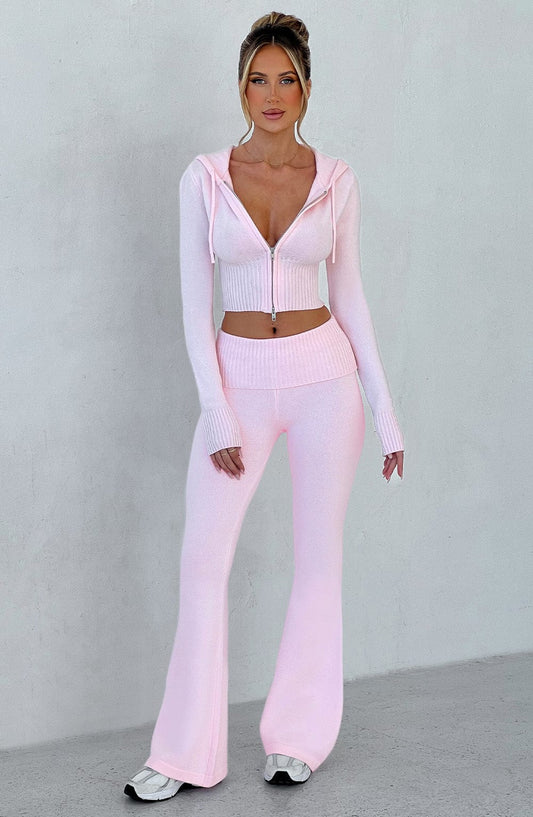 Pantaloni Portia Maglioni Rosa