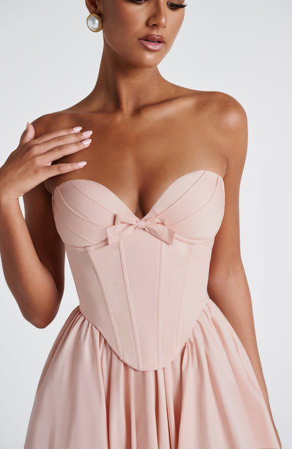 Abito Midi Rosa