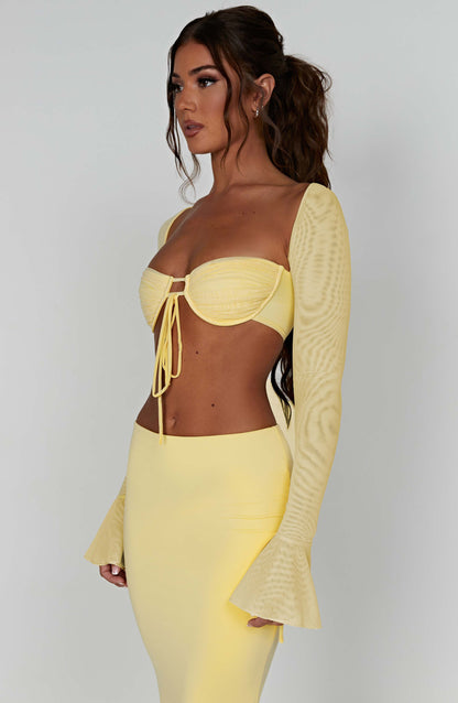 Top Priscilla Limone