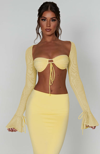 Top Priscilla Limone