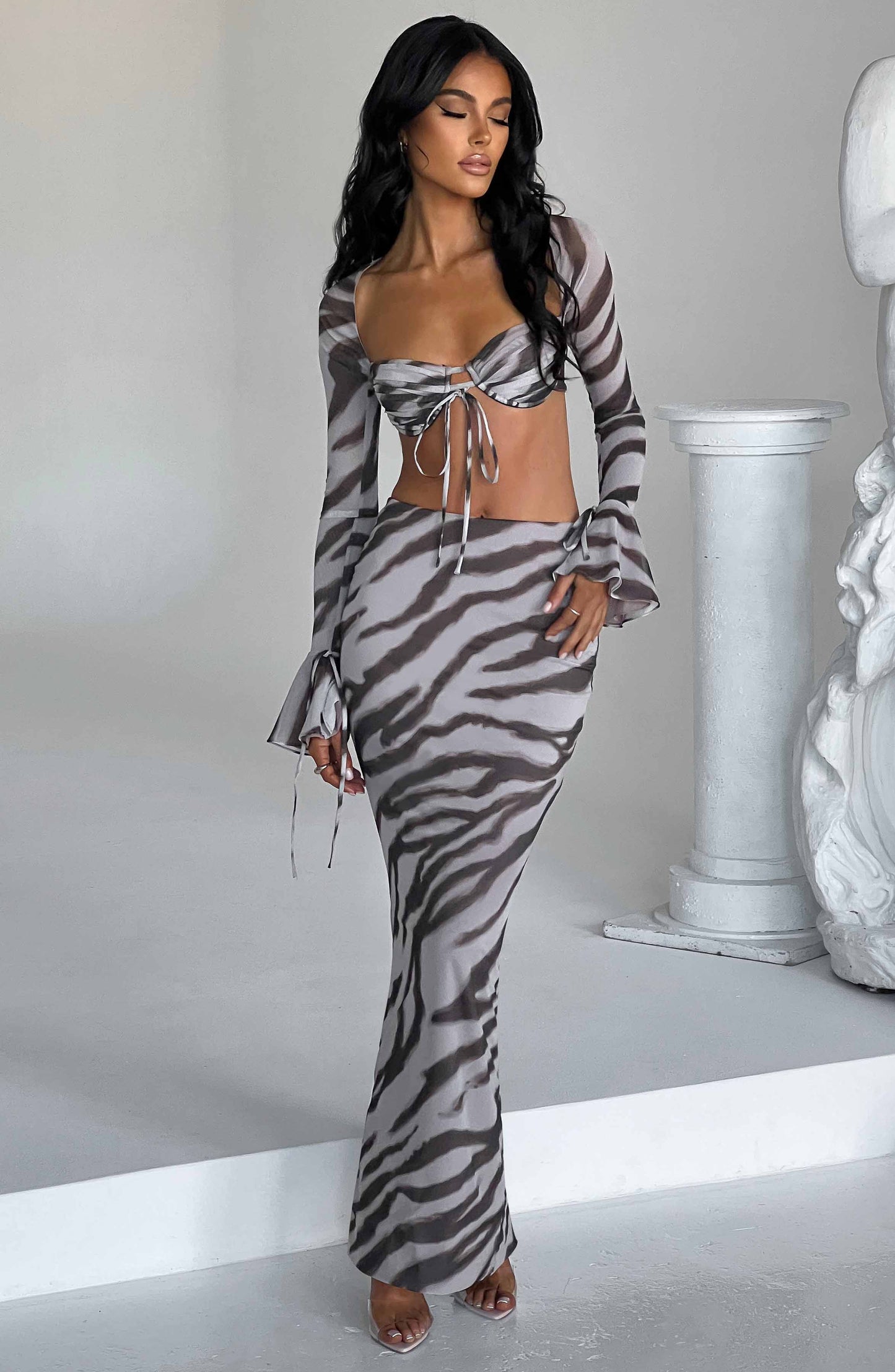 Top Zebra Print Donna