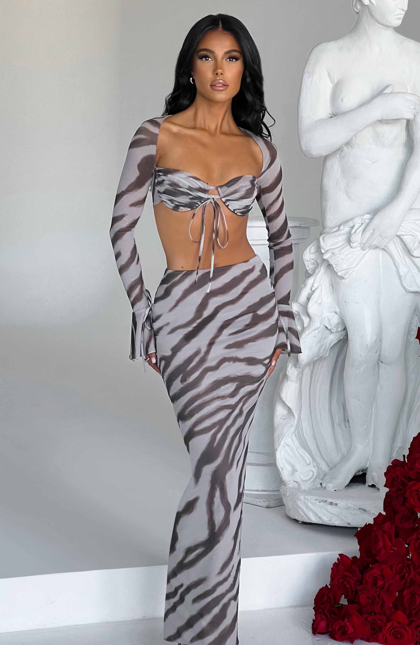 Top Zebra Print Donna