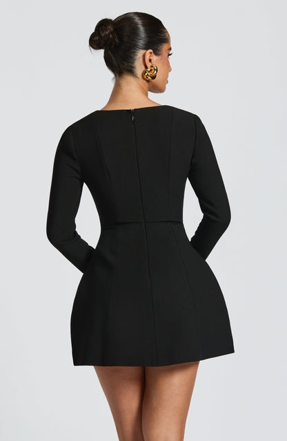 Abito Mini Regina Nero