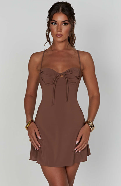 Abito Mini Renee Cioccolato