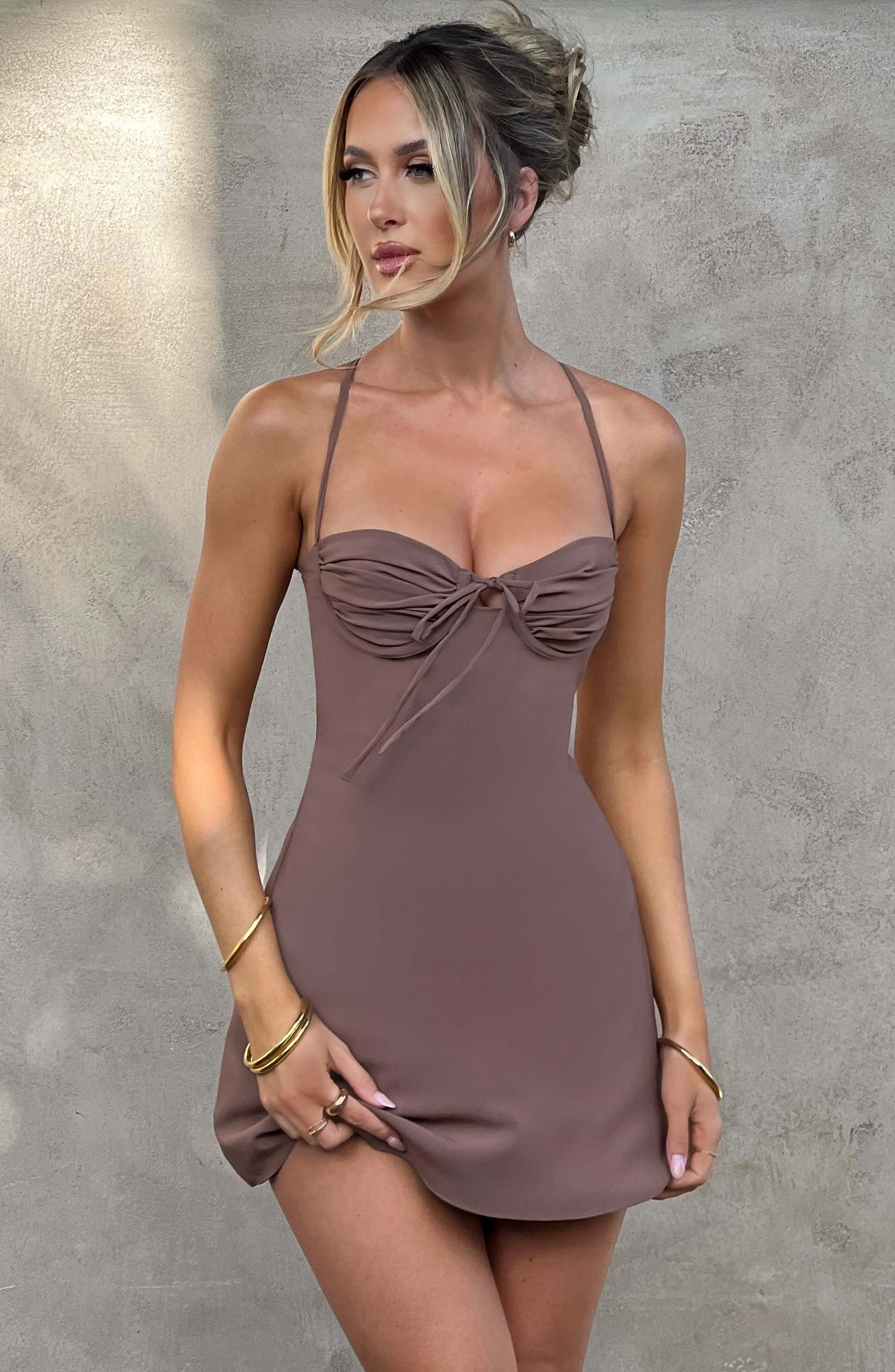 Abito Mini Renee Cioccolato