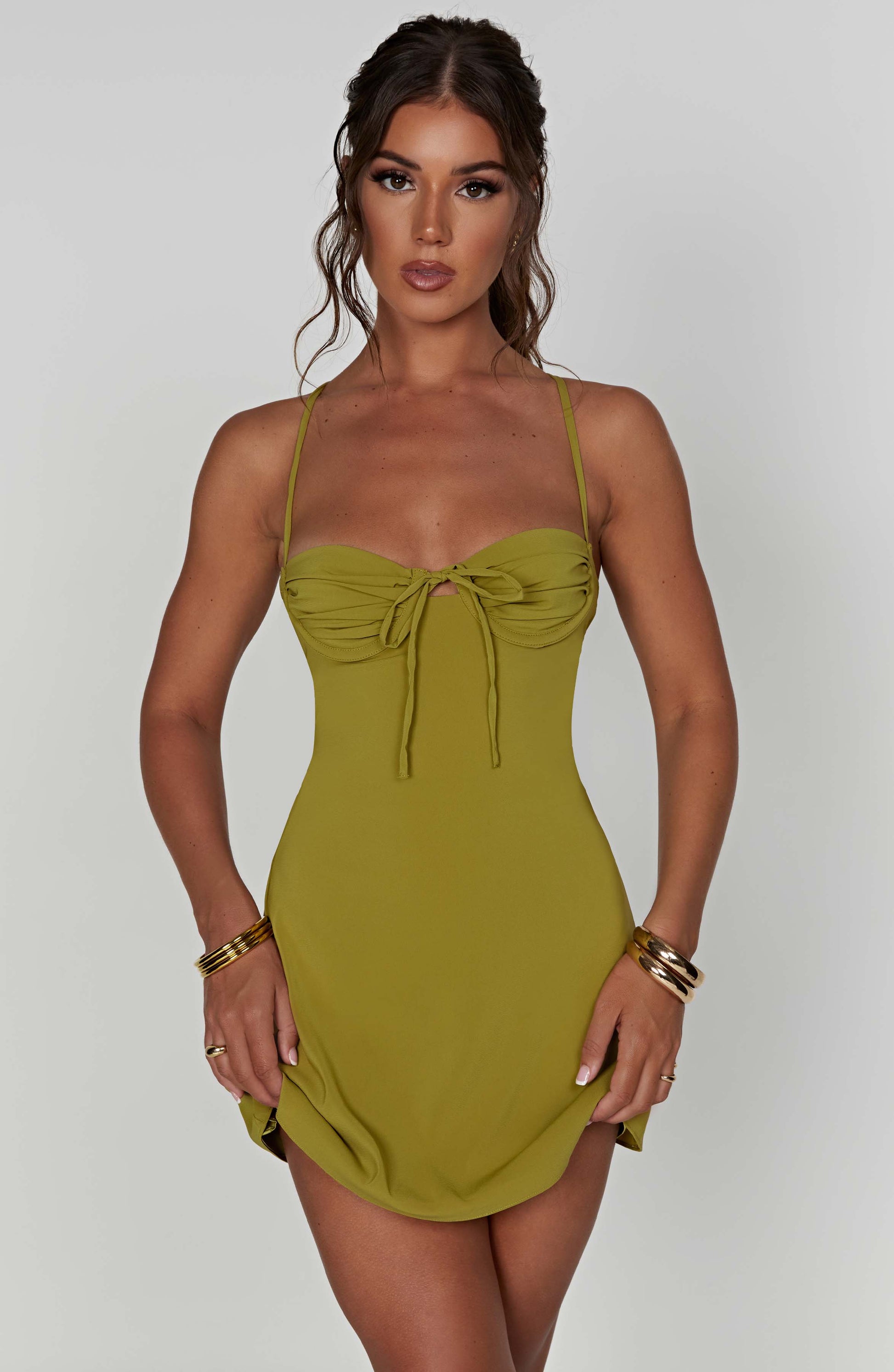 Abito Mini Verde Renee
