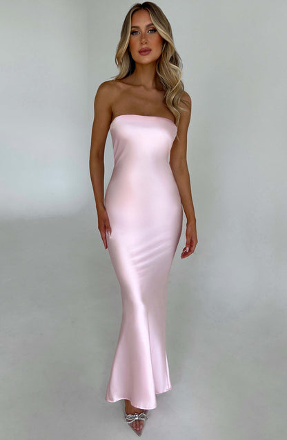 Abito Maxi Rheanna Rosa