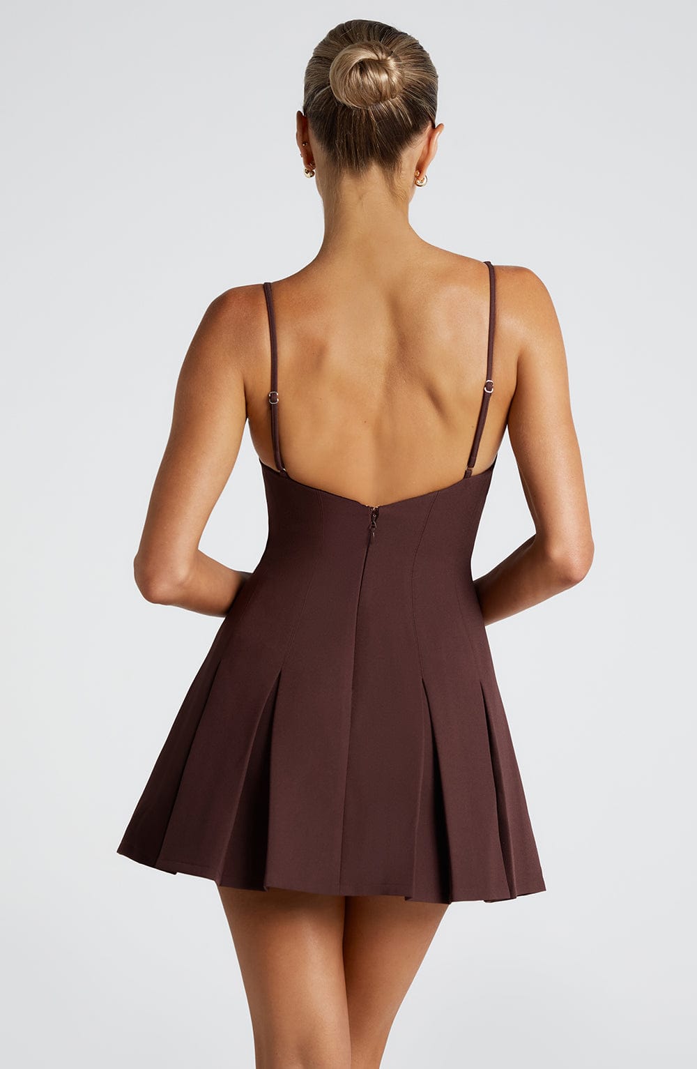Abito Mini Rory Plum Brown