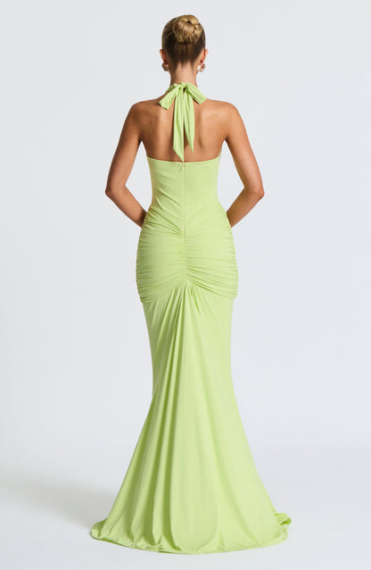 Vestito Rosetta Maxi Lime