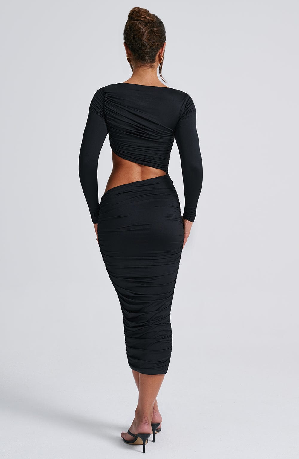 Vestito Nero Midi Rylee