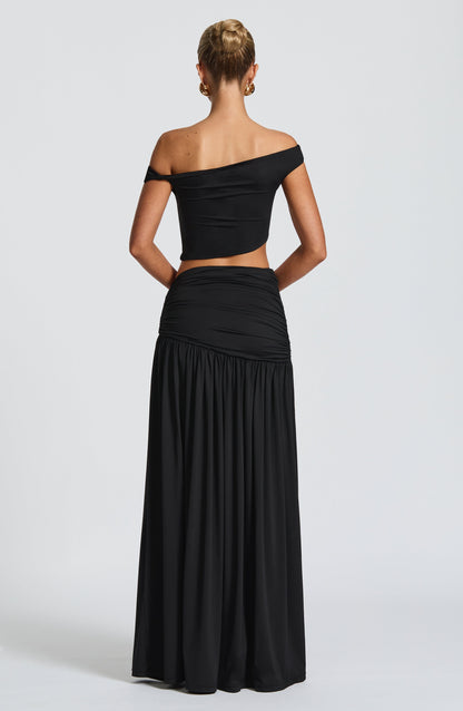 Gonna Maxi Saira - Nero