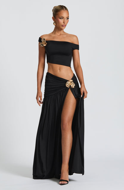 Gonna Maxi Saira - Nero
