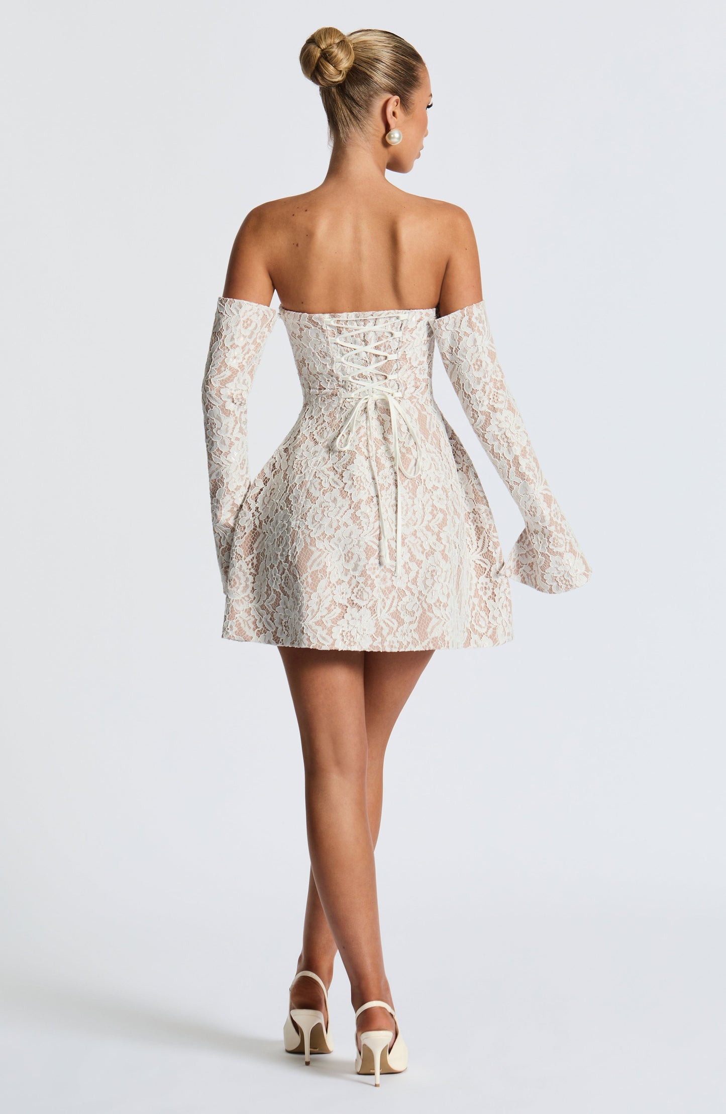 Vestito Salone Mini Abito da Sera