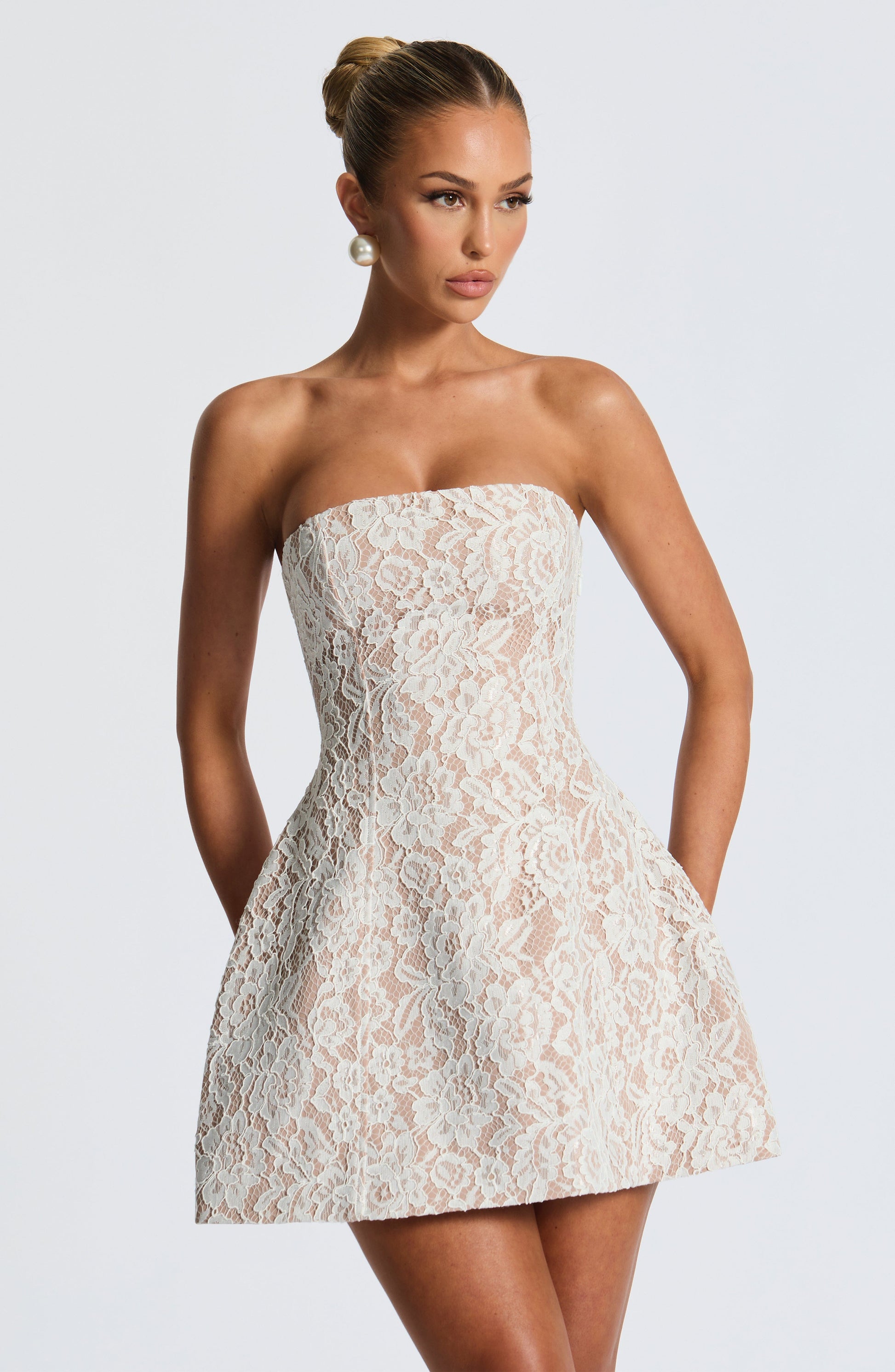 Vestito Salone Mini Abito da Sera
