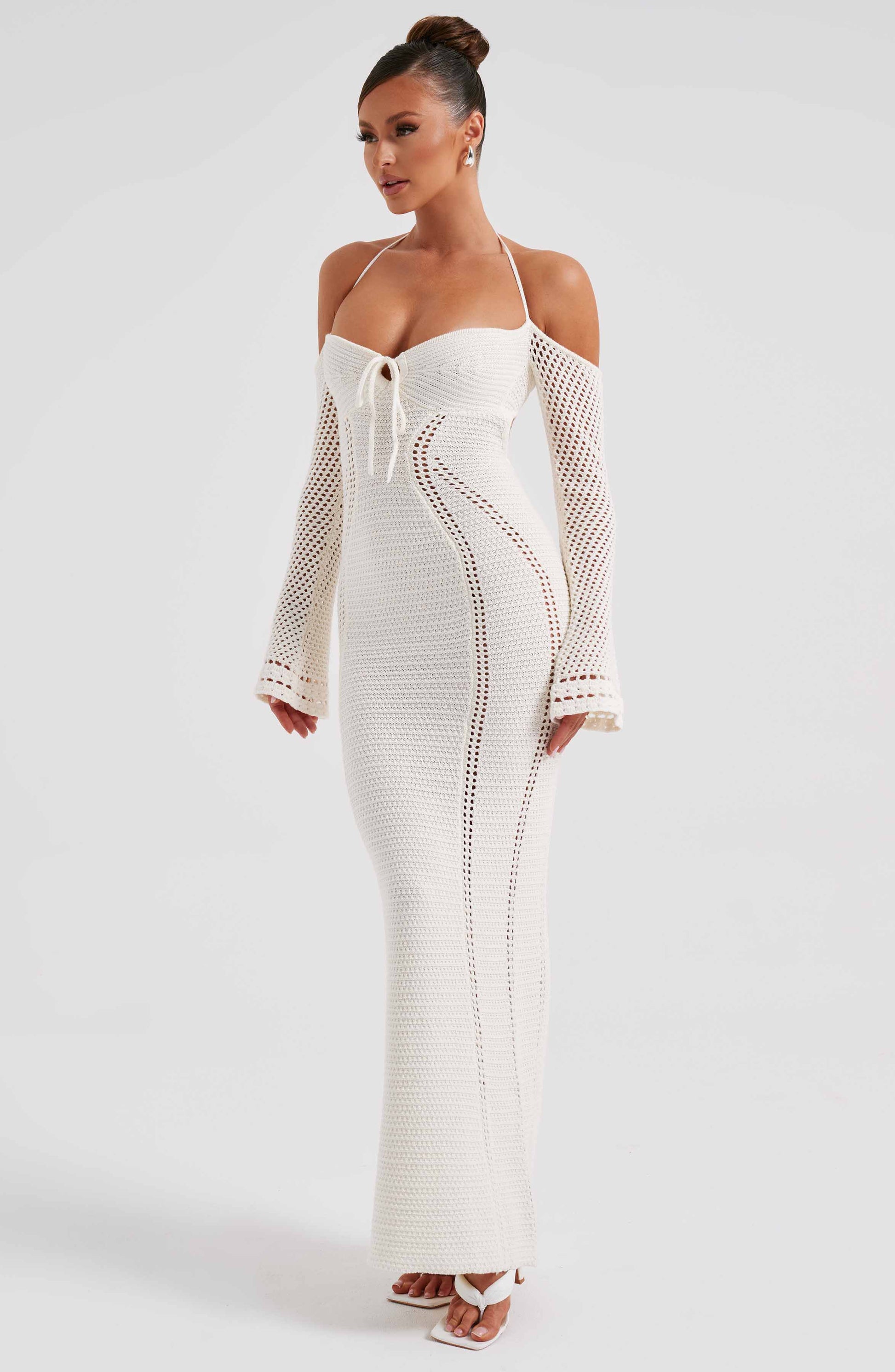 Abito Maxi Samariah Bianco